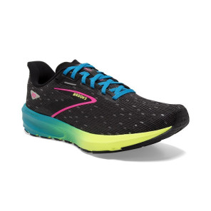 BROOKS LAUNCH 10 Femme BLACKNIGHTLIFEBLUE