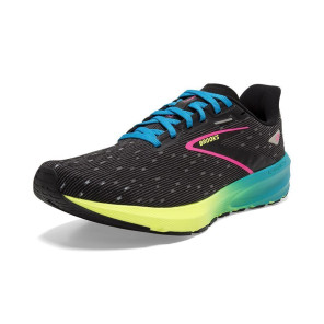 BROOKS LAUNCH 10 Femme BLACK/NIGHTLIFE/BLUE