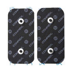 CEFAR COMPEX Grandes Electrodes Dual Snaps 5x10 cm