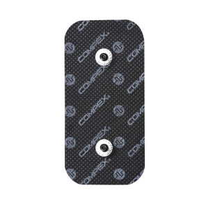 COMPEX Grandes Electrodes Dual Snaps 5x10 cm