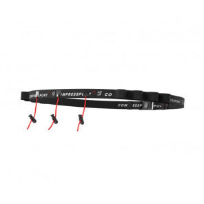 Porte-dossard COMPRESSPORT Race Belt Mixte Black