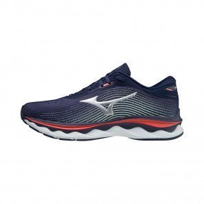 MIZUNO WAVE SKY 5 Homme Peacoat/Silver/IgnitionRed