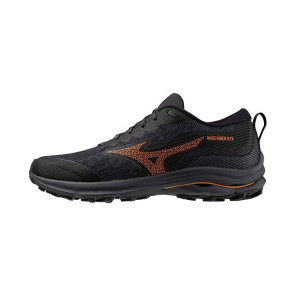 MIZUNO WAVE RIDER GTX Homme BLACKNASTURTIUMCARROT CURL