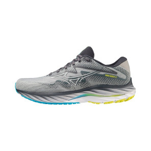 MIZUNO WAVE RIDER 27 Homme PBlue/White/Bolt2Neon