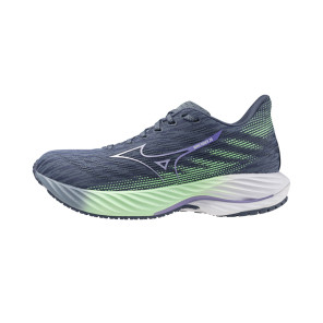 MIZUNO WAVE RIDER 28 Femme Citadel/White/Neo Mint