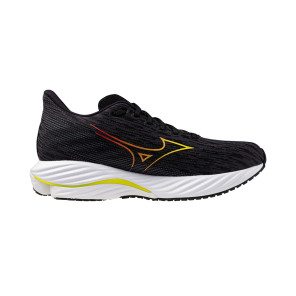 MIZUNO WAVE RIDER 28 Femme Black/Evening Primrose/Poppy Red