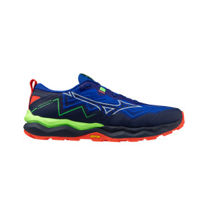 MIZUNO WAVE DAICHI 9 Homme Reflex Blue C/White/Green Gecko