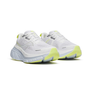 SAUCONY GUIDE 18 FEMME WHITE/ICE MELT