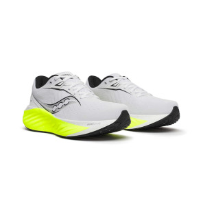 SAUCONY TRIUMPH 22 HOMME WHITE/CITRON