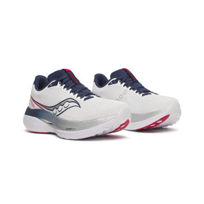 SAUCONY ENDORPHIN TRAINER Homme WHITE/NAVY