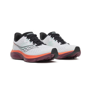 SAUCONY KINVARA 16 Homme WHITE/CRIMSON