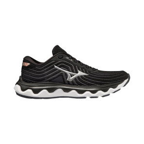 MIZUNO WAVE HORIZON 6 Femme Blk/Silver/RoseCopper 