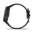 GARMIN FENIX 6X PRO SOLAR Mixte Titane / Carbon Gray DLC avec bracelet noir 