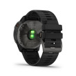 GARMIN FENIX 6X PRO SOLAR Mixte Titane / Carbon Gray DLC avec bracelet noir 