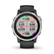 GARMIN Fénix 6S Mixte avec bracelet noir