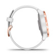 GARMIN vívoactive 4s Rose Gold avec bracelet silicone blanc