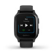 GARMIN VENU SQ MUSIC Mixte BLACK/SLATE