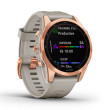 GARMIN Fénix 7S Solar Mixte Rose Gold w/Light Sand Band EM
