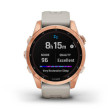 GARMIN Fénix 7S Solar Mixte Rose Gold w/Light Sand Band EM