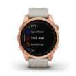 GARMIN Fénix 7S Solar Mixte Rose Gold w/Light Sand Band EM