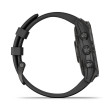 GARMIN Fénix 7 Sapphire Solar Mixte Titane, Carbon Gray, Black