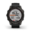 GARMIN Fénix 7 Sapphire Solar Mixte Titane, Carbon Gray, Black