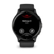 GARMIN Venu 3 Gray en acier inoxydable avec boîtier noir et bracelet en silicone noir