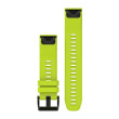 GARMIN Bracelet QuickFit 22mm Silicone Jaune pour Fēnix 5 / Forerunner 935