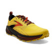 BROOKS Cascadia 16 Homme Yellow/Black/Grenadine