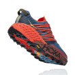 HOKA ONE ONE SPEEDGOAT 4 WIDE Homme Fiesta / Provincial Blue