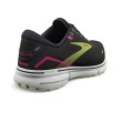 BROOKS GHOST 15 FEMME BLACK/EBONY/SHARP GREEN
