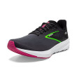 BROOKS LAUNCH 10 FEMME BLACKBLACKENED PEARLGREEN