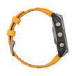 GARMIN FĒNIX 8 47mm SAPPHIRE AMOLED TITANE-ORANGE NOIR
