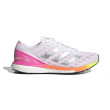 ADIDAS ADIZERO BOSTON 9 Femme Blanc/Rose/Jaune