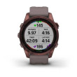 GARMIN Fénix 7S Sapphire Solar Titane, Bronze, Mole Gray