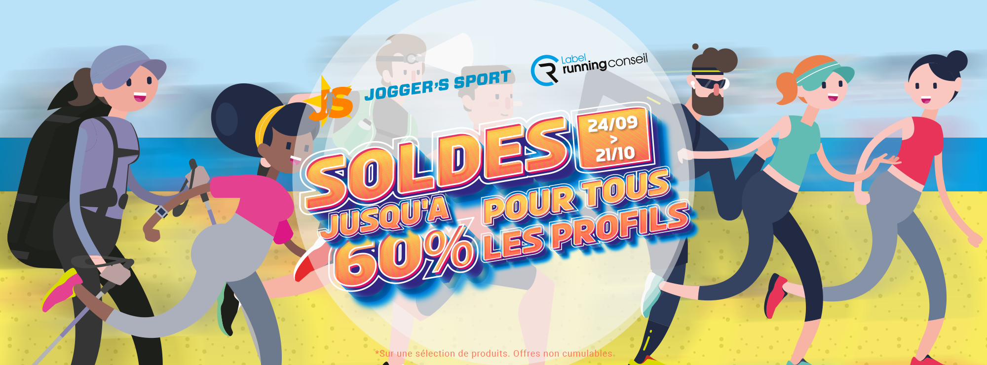 Soldes été 2022 Jogger's Sport