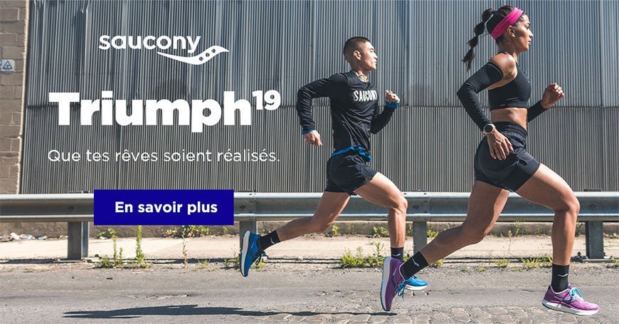 D couvrez la nouvelle Triumph 19 de Saucony
